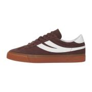 Swallow Suede Sneakers Club Stijl Superga , Brown , Heren