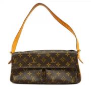 Pre-owned Canvas louis-vuitton-bags Louis Vuitton Vintage , Brown , Da...