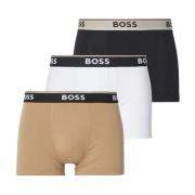 Mannen Trunk Ondergoed 3-Pack Hugo Boss , Multicolor , Heren