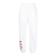 Logo Trainingsbroek Dsquared2 , White , Dames