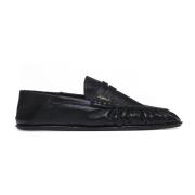 Zwarte platte schoenen Saint Laurent , Black , Heren