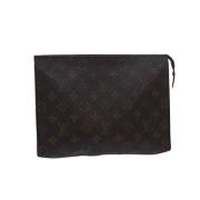 Pre-owned Canvas louis-vuitton-bags Louis Vuitton Vintage , Brown , Da...