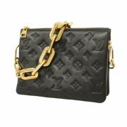 Pre-owned Fabric louis-vuitton-bags Louis Vuitton Vintage , Black , Da...