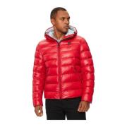 Stijlvolle jas met polyester en polyamide Blauer , Red , Heren