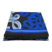 Pre-owned Silk scarves Loewe Pre-owned , Blue , Dames