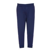 Logo Track Pants Dsquared2 , Blue , Heren