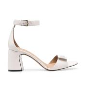 High Heel Sandals Emporio Armani , White , Dames