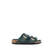 Slides van schapenvacht met verstelbare banden Birkenstock , Green , D...