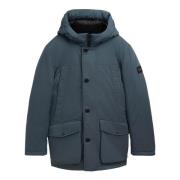 Arctic Parca Stormy Blue Parka Tom Tailor , Blue , Heren