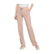 Rose Dust Veloursweatpants Juicy Couture , Pink , Dames