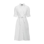 Wakana 3/4 Mouw Casual Jurk Ralph Lauren , White , Dames