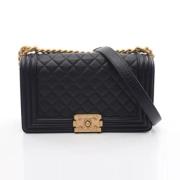 Pre-owned Fabric chanel-bags Chanel Vintage , Black , Dames