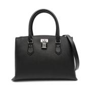 Zwarte Satchel Handtas voor Vrouwen Michael Kors , Black , Dames