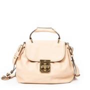 Pre-owned Leather handbags Chloé Pre-owned , Beige , Dames