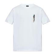 T-shirt met print PS By Paul Smith , White , Heren