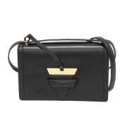 Pre-owned Leather shoulder-bags Loewe Pre-owned , Black , Dames