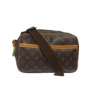 Pre-owned Canvas louis-vuitton-bags Louis Vuitton Vintage , Brown , Da...