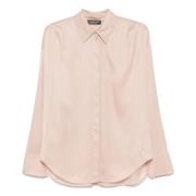 Luna Roze Casual Overhemd Lange Mouwen Lorena Antoniazzi , Pink , Dame...