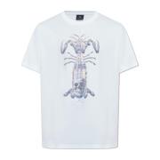 T-shirt met print PS By Paul Smith , White , Heren