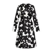 Zijden jurk Marni , White , Dames