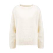 Amanda Pullover Stijlvolle Trui Knit-ted , Beige , Dames