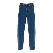 Stone Wash Indigo Regular Fit Jeans A.p.c. , Blue , Heren