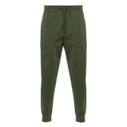 Groene Katoenen Elegant Activewear Broek Etro , Green , Heren