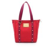 Pre-owned Canvas louis-vuitton-bags Louis Vuitton Vintage , Red , Dame...