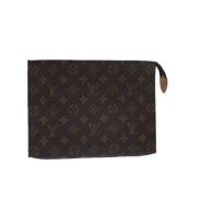 Pre-owned Canvas louis-vuitton-bags Louis Vuitton Vintage , Brown , Da...