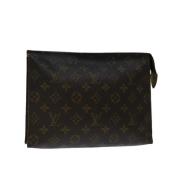 Pre-owned Canvas louis-vuitton-bags Louis Vuitton Vintage , Brown , Da...