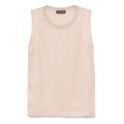 Gemini Roze Tanktop Casual Stijl Lorena Antoniazzi , Pink , Dames