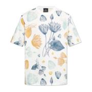 T-shirt met print PS By Paul Smith , White , Heren