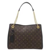 Pre-owned Fabric louis-vuitton-bags Louis Vuitton Vintage , Brown , Da...