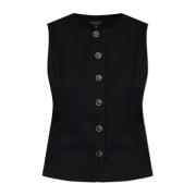 Irina Vest Rag & Bone , Black , Dames