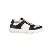 Zwarte Polyester Sneaker Tommy Hilfiger , Black , Dames