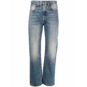 Straight Jeans R13 , Blue , Dames