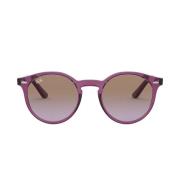 Junior Phantos zonnebril in Fuchsia en Paars Ray-Ban , Pink , Unisex