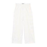 Oversize Monogram Sweatpants in Beige Marc Jacobs , Beige , Dames