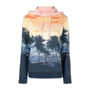 Casual Multicolor Katoenen Sweatshirt Paco Rabanne , Multicolor , Dame...