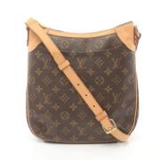 Pre-owned Canvas shoulder-bags Louis Vuitton Vintage , Brown , Dames