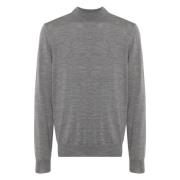 Merino Turtle Neck Sweater in Grijs J.Lindeberg , Gray , Heren