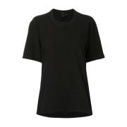 Zwart Casual Katoenen T-Shirt Proenza Schouler , Black , Dames