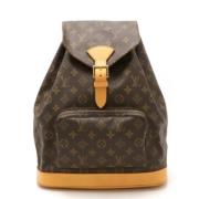 Pre-owned Fabric louis-vuitton-bags Louis Vuitton Vintage , Brown , Da...