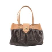 Pre-owned Canvas shoulder-bags Louis Vuitton Vintage , Brown , Dames