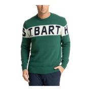 Kasjmier Wolmix Trui MC2 Saint Barth , Green , Heren