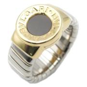 Pre-owned Fabric rings Bvlgari Vintage , Gray , Dames