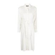 Witte Casual Maxi Jurk Lorena Antoniazzi , White , Dames