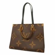 Pre-owned Fabric louis-vuitton-bags Louis Vuitton Vintage , Brown , Da...