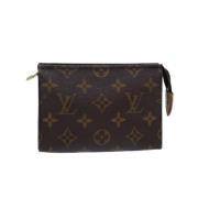 Pre-owned Canvas louis-vuitton-bags Louis Vuitton Vintage , Brown , Da...