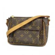 Pre-owned Fabric shoulder-bags Louis Vuitton Vintage , Brown , Dames